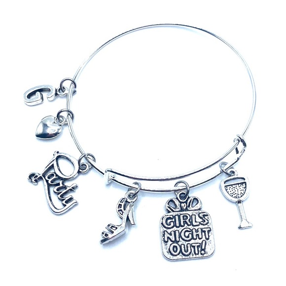 Girls Night Out Bracelet May Be Personalized - Picture 3 of 6